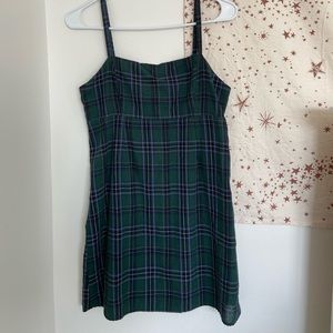 Spaghetti sleeve dress